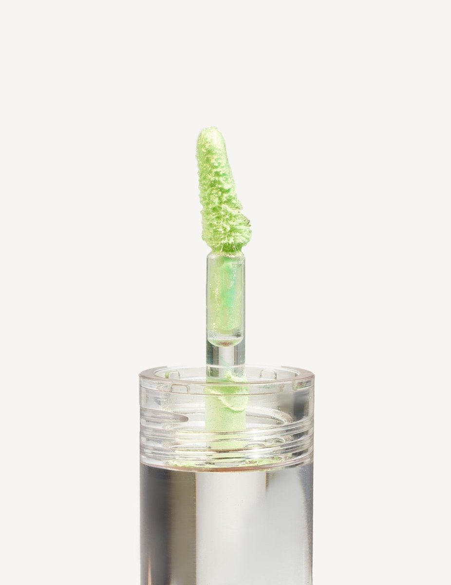 Cosmic Green - Liquid Nail Powder - Gel Topcoat & Powders