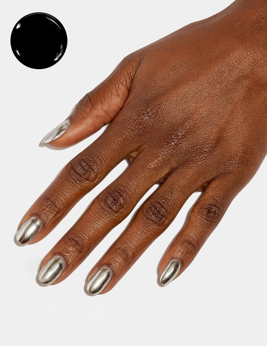 Le Métallique - Nail Powder & Gel Topcoat Set - Gel Topcoat & Powders