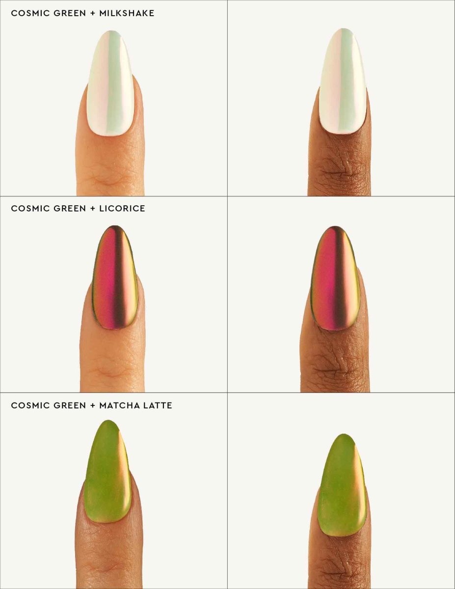 Stardust Liquid Nail Powder & Top Coat Bundle - Gel Topcoat & Powders